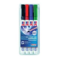 Edding 8400-4 CD-DVD marker 4-etui