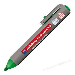 Edding 12-004 grøn Retract board marker