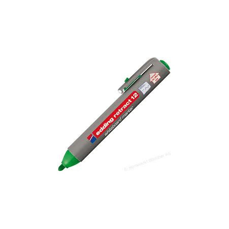 Edding 12-004 grøn Retract board marker