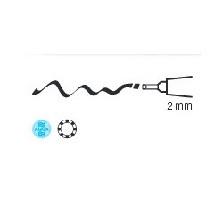 Edding 1255 sort kalligrafi marker 2mm (10stk.)