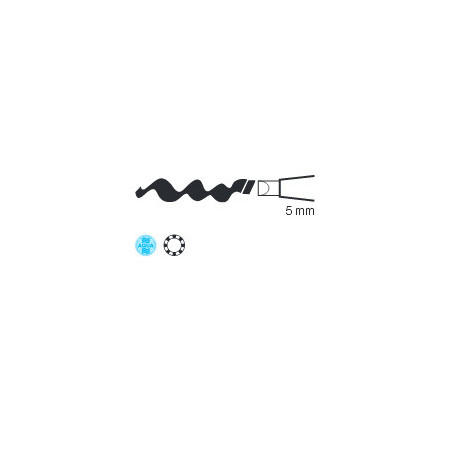Edding 1255 sort kalligrafi marker 5mm (10stk.)