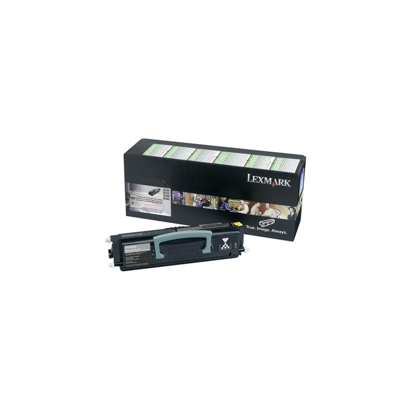 Sort lasertoner 0034016HE høj kap. original Lexmark (udsalg kun 1stk)