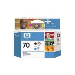 Printhoved C9404A Sort og Cyan nr. 70 original HP