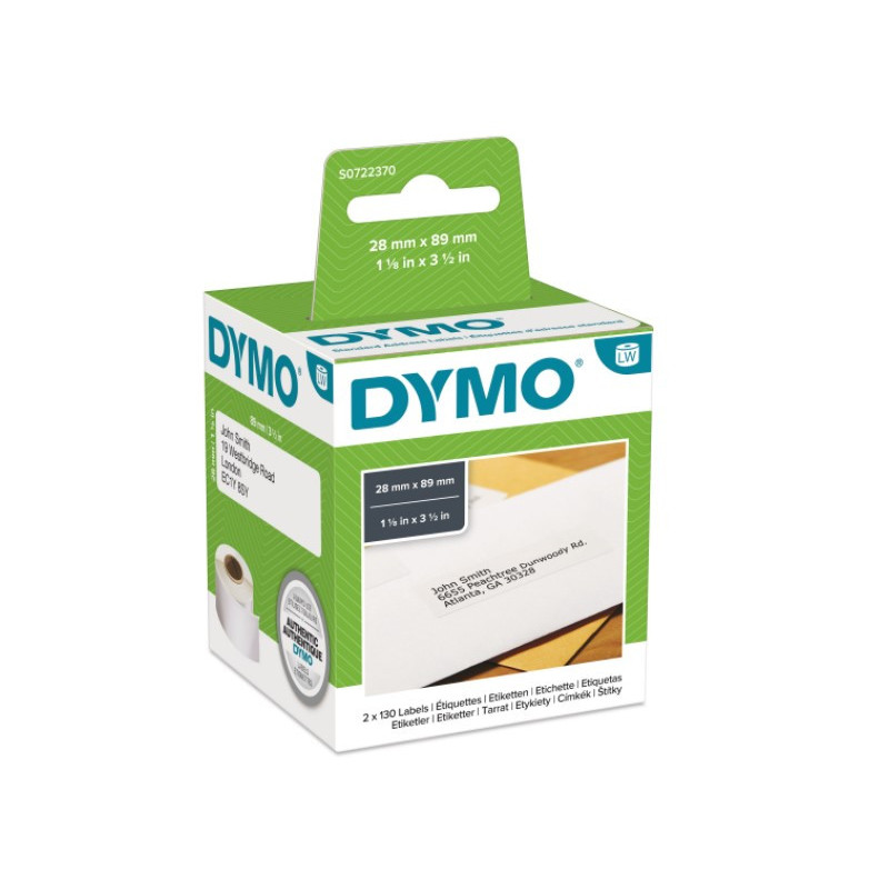 DYMO 99010 adr. etiket 28x89 mm