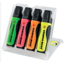 Stabilo Boss Executive 140-73-4 etui m. 4 farver (1 stk)