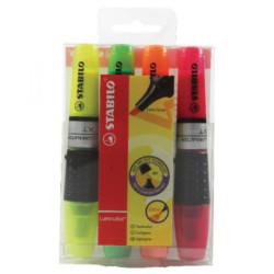 Stabilo Luminator 140-71-4 etui m. 4 farver (1 stk)