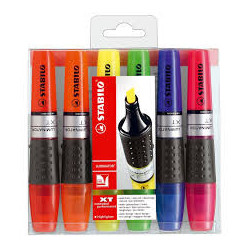 Stabilo Luminator 140-71-6 etui m. 6 farver (1 stk)