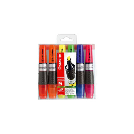 Stabilo Luminator 140-71-6 etui m. 6 farver (1 stk)