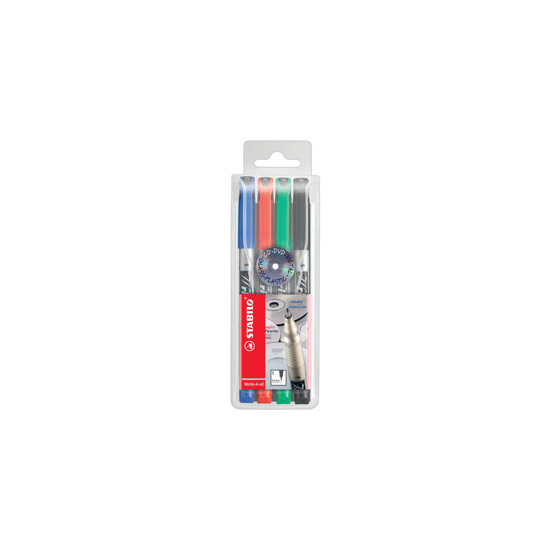 Stabilo 166-4 write 4all Permanent marker 0