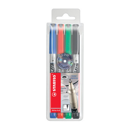 Stabilo 166-4 write 4all Permanent marker 0