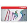Stabilo 150-6830-6 Metaletui med 30 Fiberpenne i assorterede farver