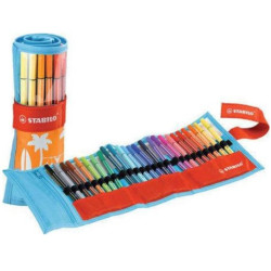 Stabilo 6825-07 pen penalroller med 25 farver