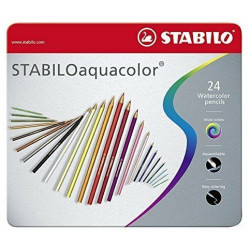 Stabilo 1624-5 Aquacolor farveblyanter 24stk