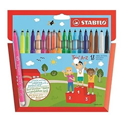 Stabilo 378-1-18-01 trio filtpenne 18 farver
