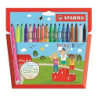 Stabilo 378-1-18-01 trio filtpenne 18 farver