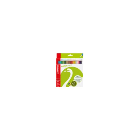 Stabilo 6019-24 greencolors 24 farver (12sæt)