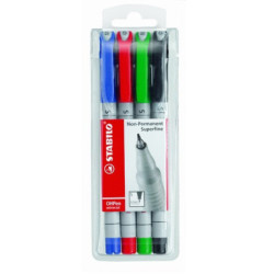 Stabilo 851-4 Superfine OH pen 0