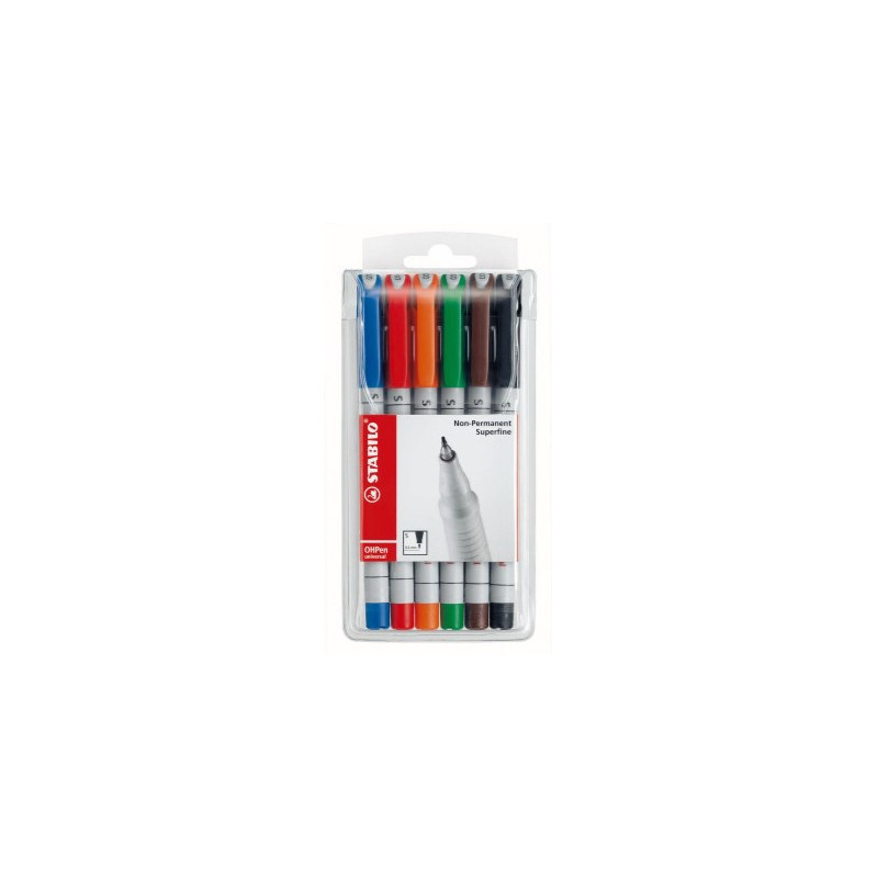 Stabilo 851-6 Superfine OH pen 0 Stabilo 851-6 Superfine OH pen 0