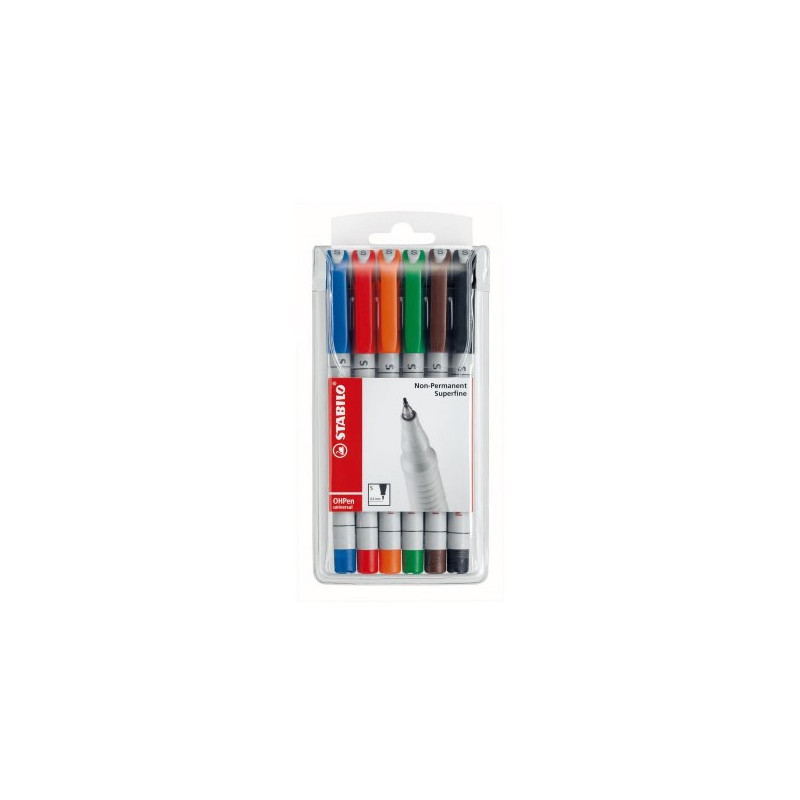 Stabilo 853-6 Medium OH pen 1 Stabilo 853-6 Medium OH pen 1