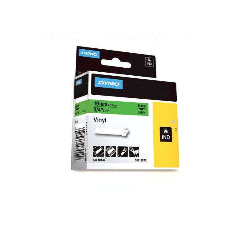 DYMO Rhino 18442 Vinyl tape 19mm x 5 DYMO Rhino 18442 Vinyl tape 19mm x 5