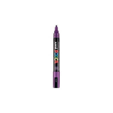 Uni PC-5M-840 Posca poster marker medium i brilliant violet (12stk)
