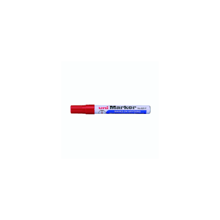 Uni Marker 520F Rød marker med rund spids 1-3mm (12stk)