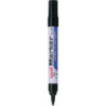 Uni Marker 520F Sort marker med rund spids 1-3mm (12stk)