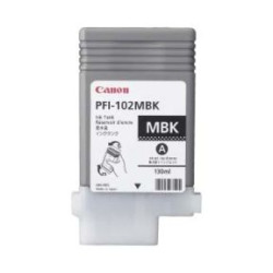 Blækpatron Canon PFI-102MBK - 0894B001 Mat Sort
