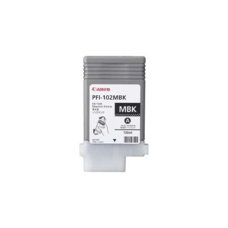 Blækpatron Canon PFI-102MBK - 0894B001 Mat Sort