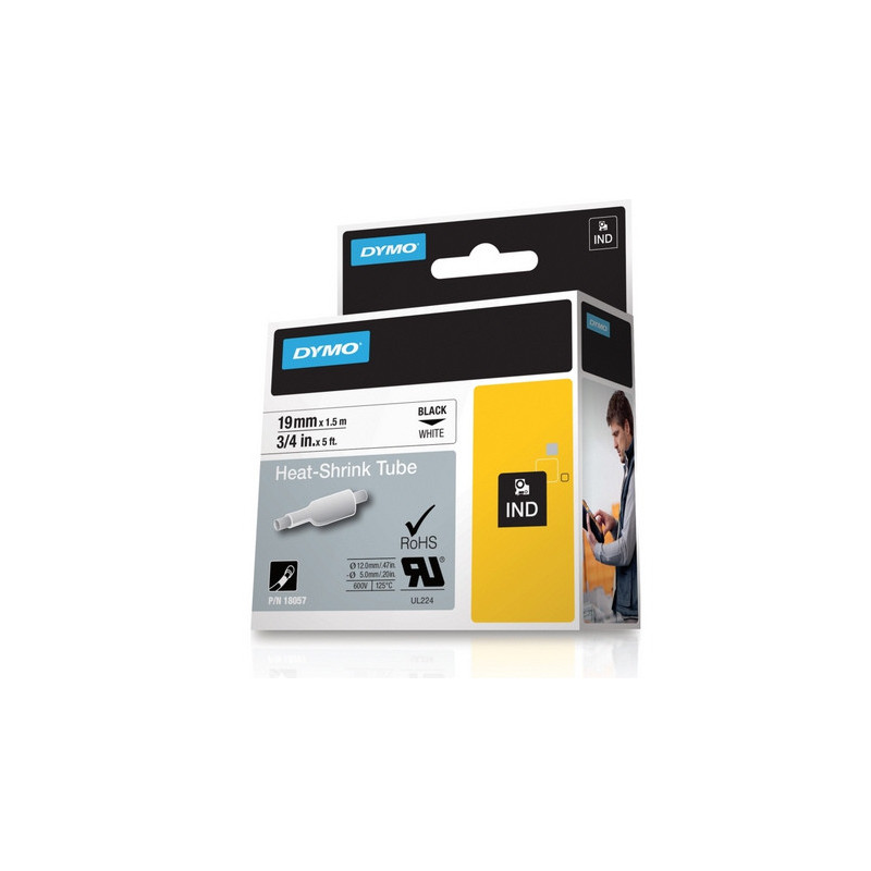 DYMO Rhino krympeflex 19mm x 1