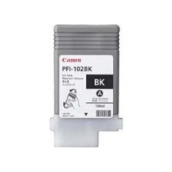 Blækpatron Canon PFI-102BK - 0895B001 Sort