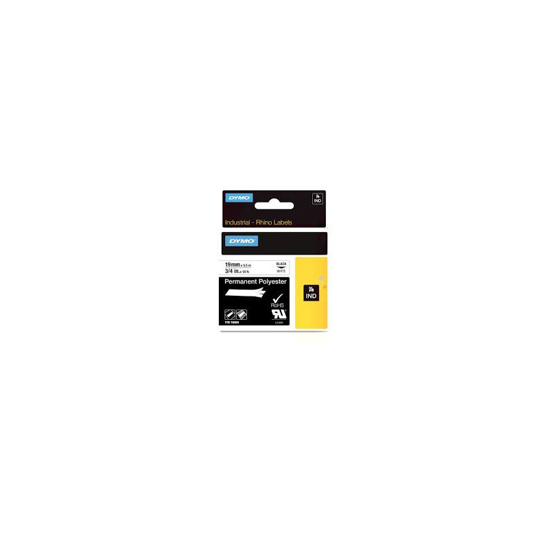 DYMO Rhino Permanent polyester 19mm x 5