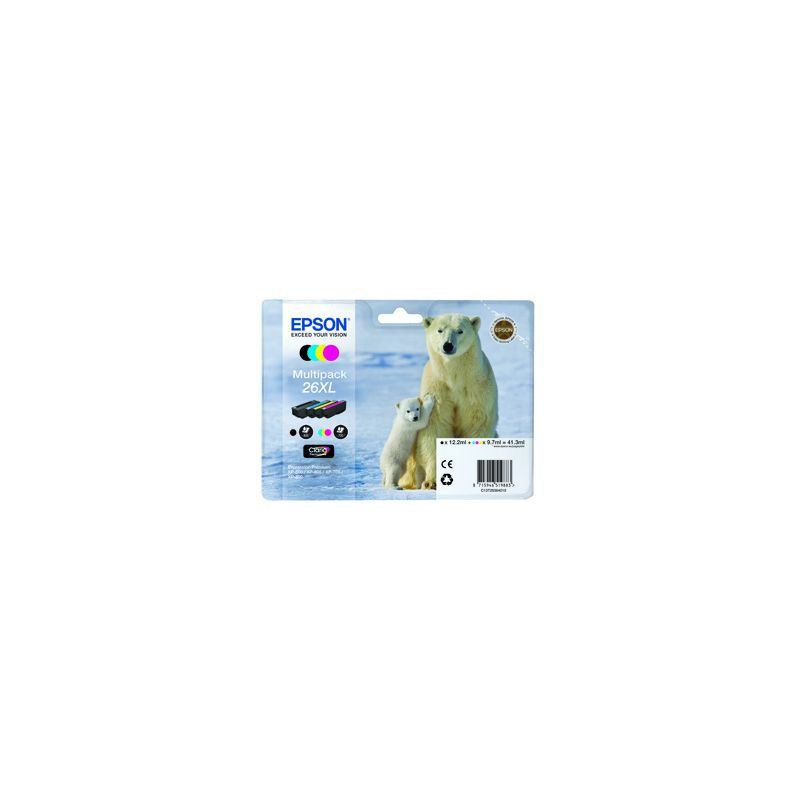 Blækpatroner Multipack 26XL C13T26364010