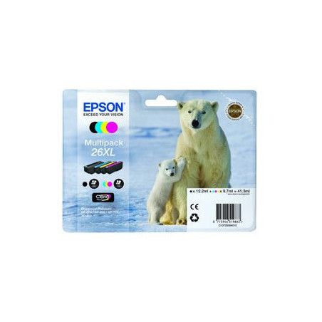 Blækpatroner Multipack 26XL C13T26364010