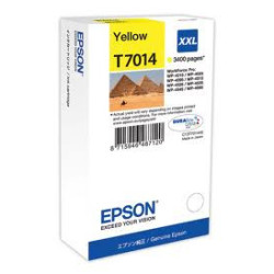 Blækpatron original Epson T7014 Gul XXL C13T70144010 (3.400 sider)