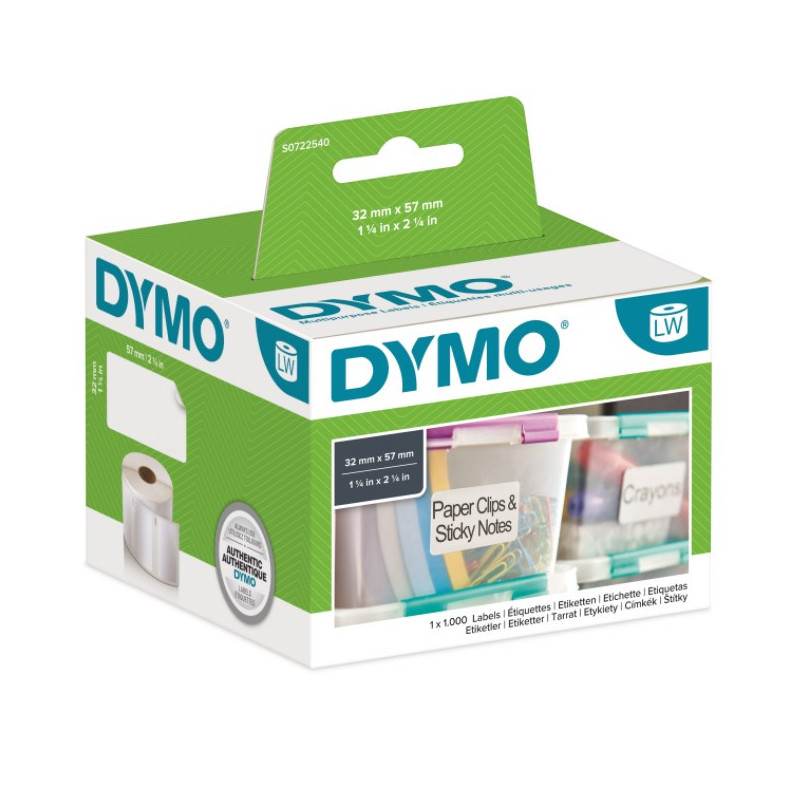 DYMO universal etiket 32X57mm