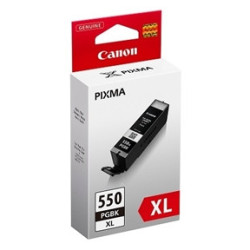 Høj Kapacitet Blækpatron PGI-550PGBK XL Pigm. original Canon 22ml