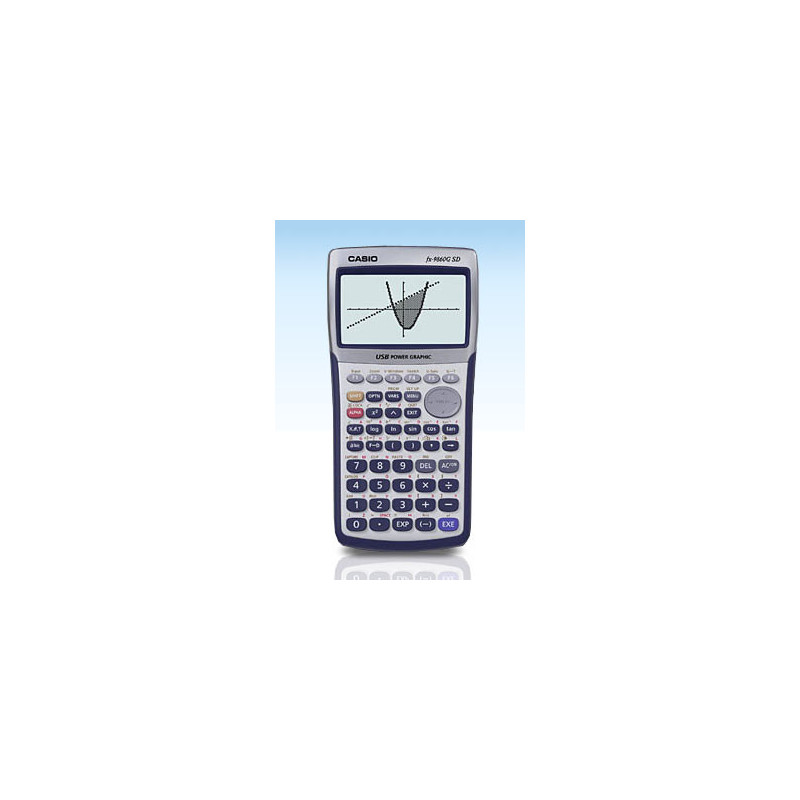 Casio FX-9860G SD-FX9860G SD Grafregner med SD card slot