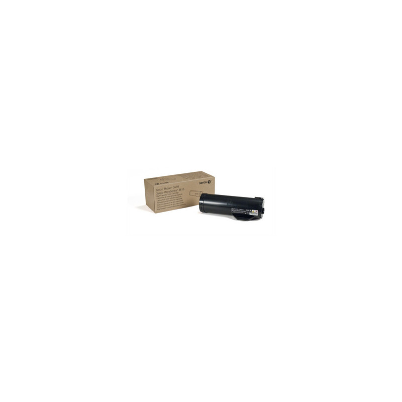 Tonerpatron 106R02722 Sort