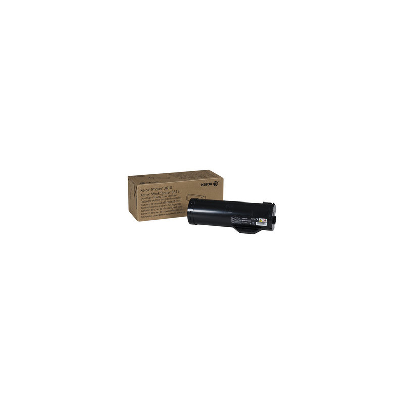 Tonerpatron 106R02731 Sort