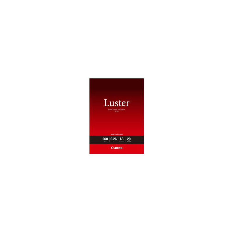 A3 Canon LU-101 Canon Pro Luster Fotopapir 20ark (260g)