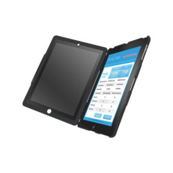 Privacy cover med støtte til iPad2 Sort