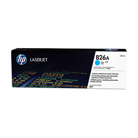 Tonerpatron CF311A cyan 826A