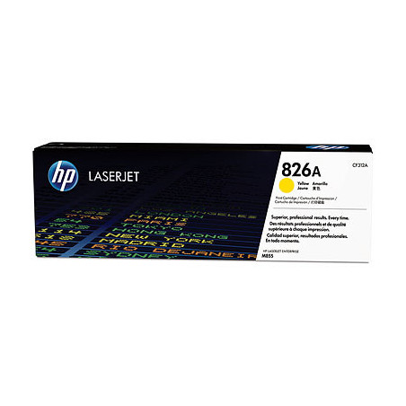 Tonerpatron CF312A gul 826A