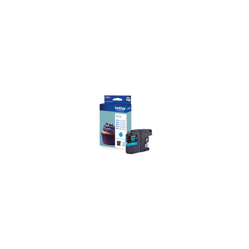 Blækpatron LC-123C Cyan