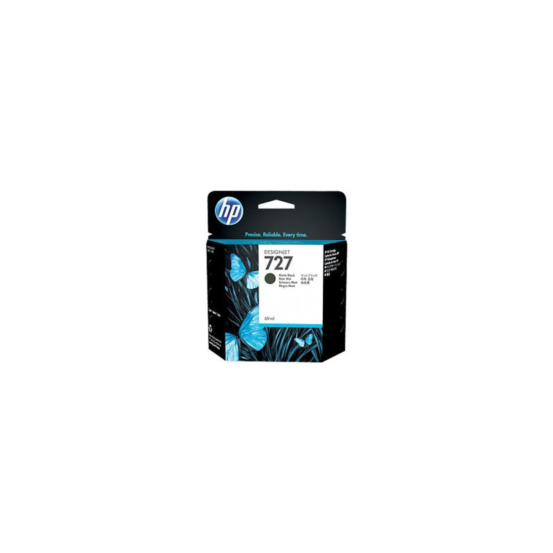 Blækpatron HP 727 300 ml Mat sort 