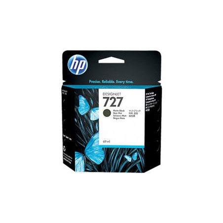 Blækpatron HP 727 300 ml Mat sort 