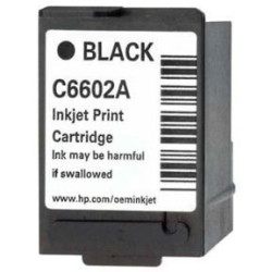 Blækpatron HP  TIJ C6602A 1.0 sort