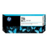Blækpatron HP 726 Sort matte 300ml