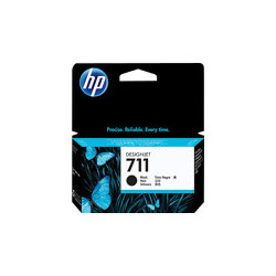 Blækpatron HP 711 Sort 38 ml DJ T120 520